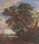 VLIEGER, Simon de Landscape with River and Trees ar oil painting